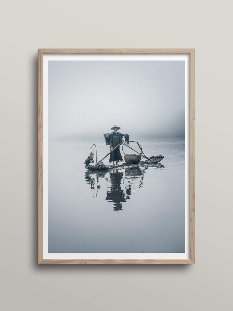 Fisherman Painting by Rio Villegas - Pixels Merch